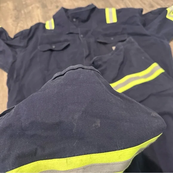 CARHARTT Fr Coveralls Mens Sz 3XL Reg. Workwear Hi Vis Flame Resistant 391-20 - Picture 12 of 13